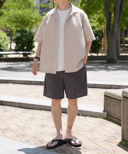 夏季燈芯絨休閒短褲