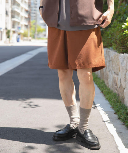 夏季燈芯絨休閒短褲