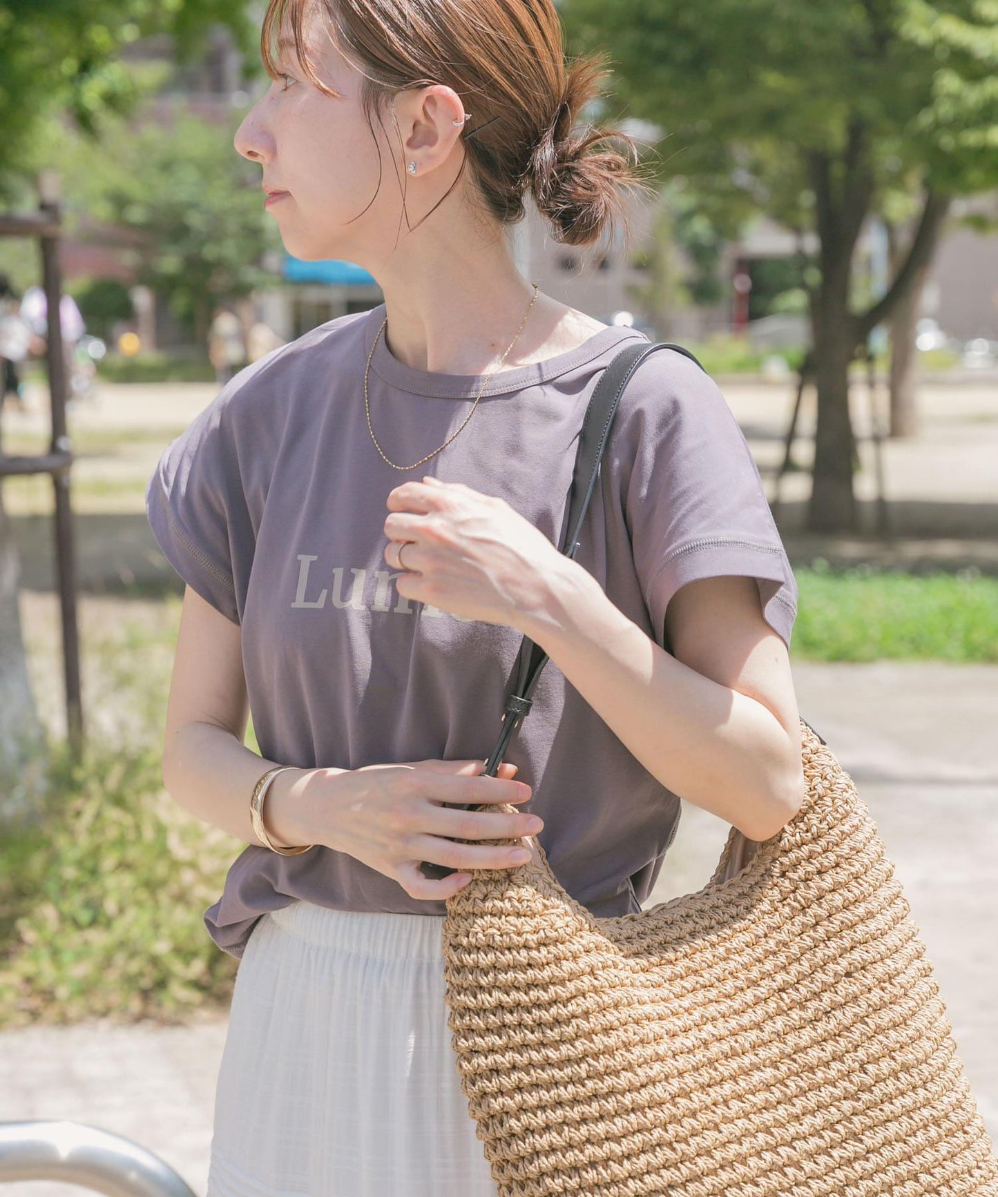 清涼棉法式套頭衫