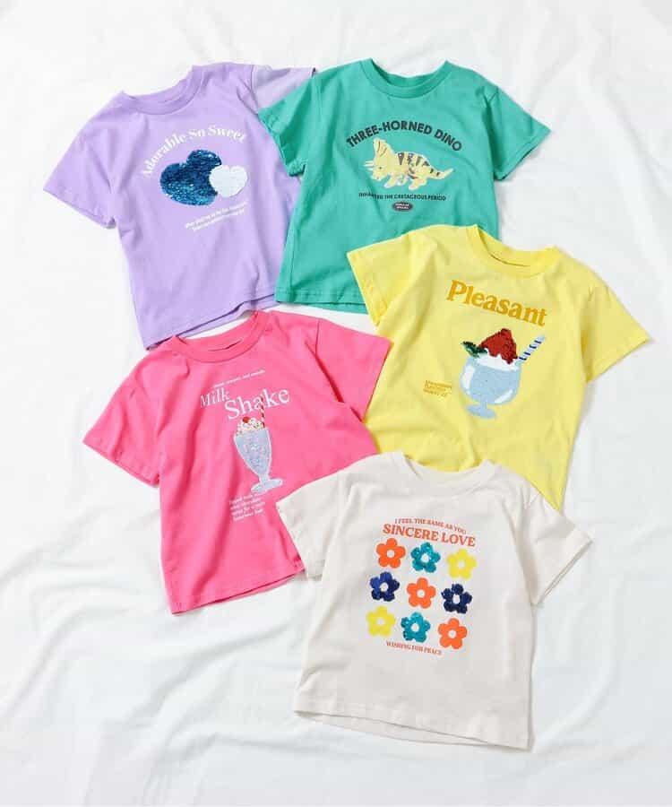 5條PVC亮片圖案T恤_RP