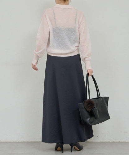 透明莫西米亞毛針織衫