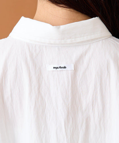 【mystic】蕾絲拼接襯衫