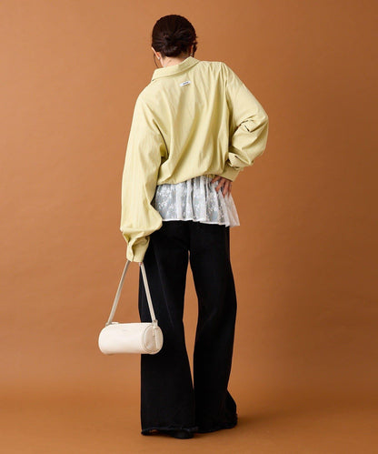 【mystic】蕾絲拼接襯衫