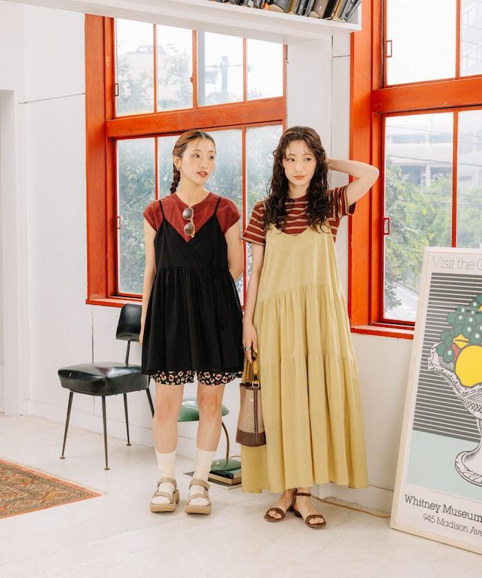 印度卡什米爾吊帶長款束腰襯衫