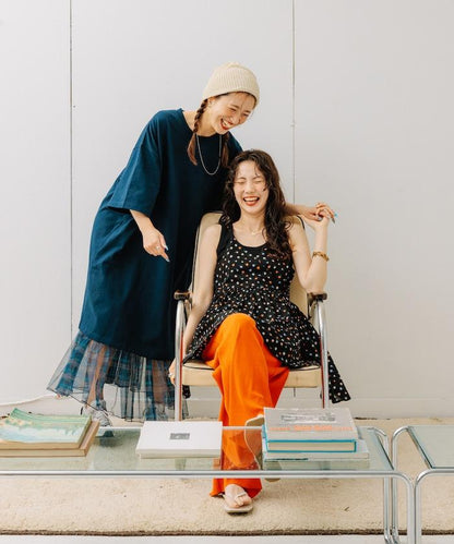 印度卡什米爾吊帶長款束腰襯衫