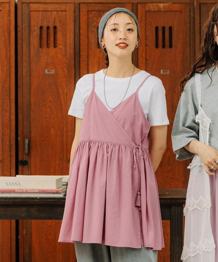 印度卡什米爾吊帶長款束腰襯衫