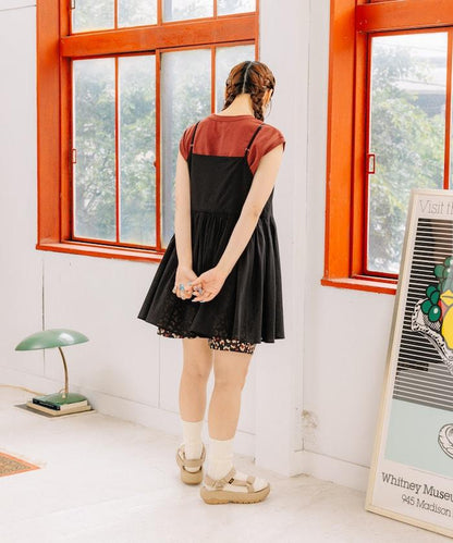 印度卡什米爾吊帶長款束腰襯衫