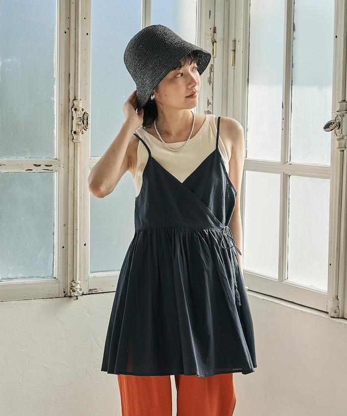 印度卡什米爾吊帶長款束腰襯衫