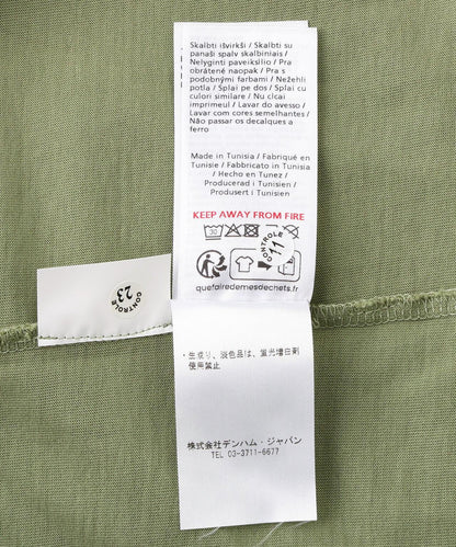 DENHAM/丹哈姆/橋牌T恤LCJ