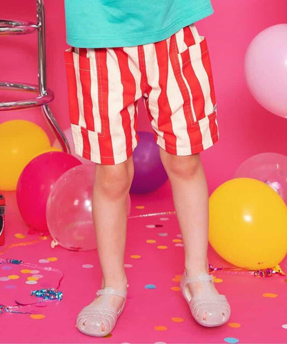 側口袋短褲 5分褲