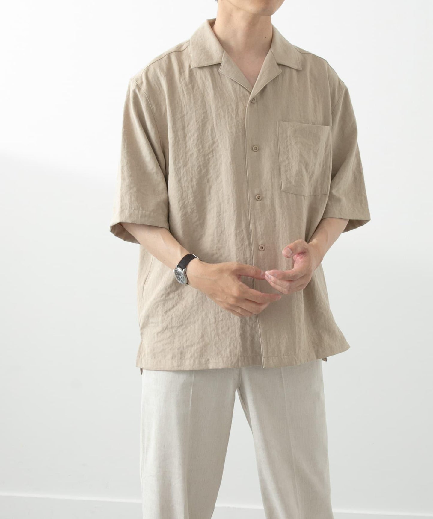 F.S.開領短袖襯衫