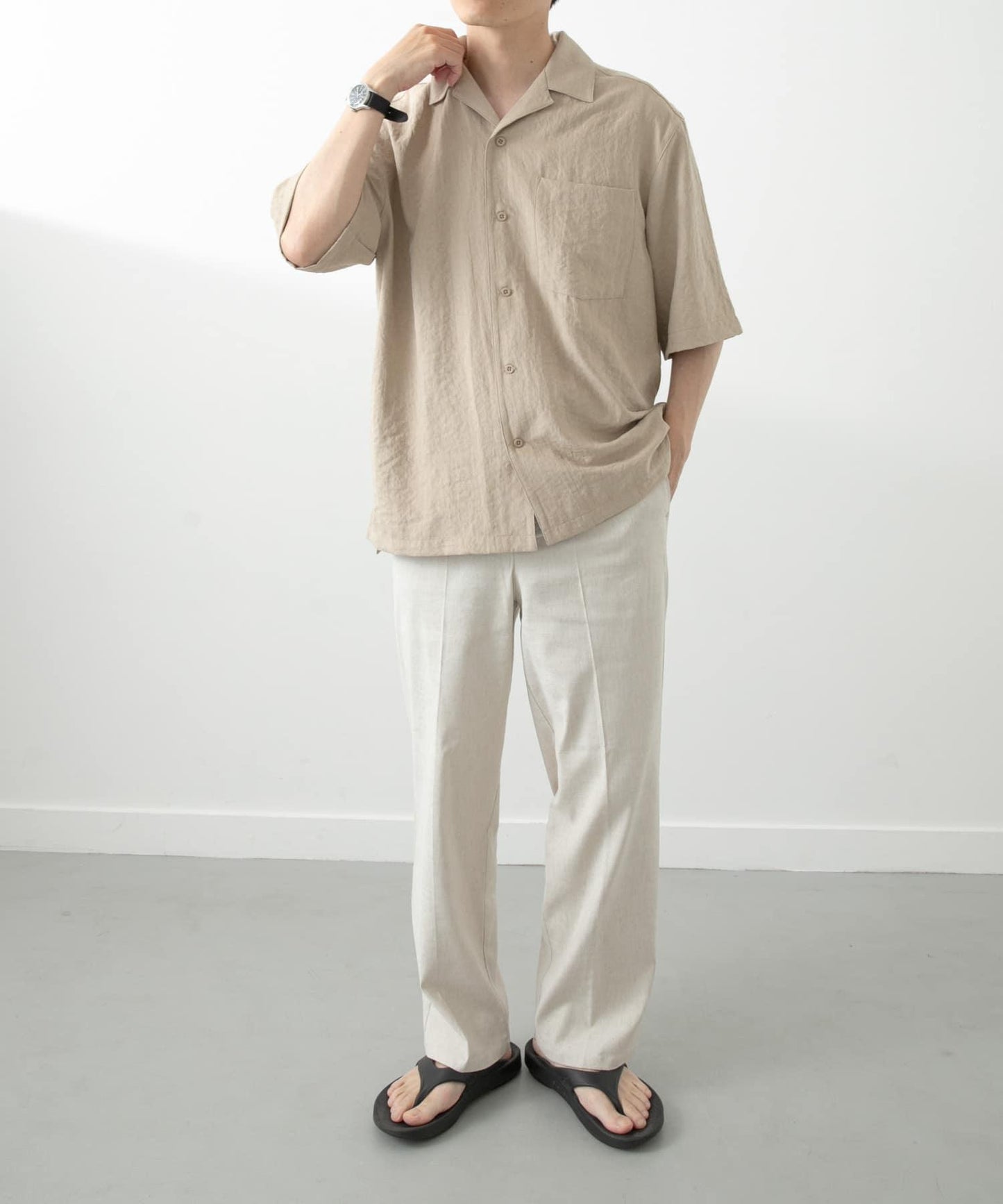 F.S.開領短袖襯衫