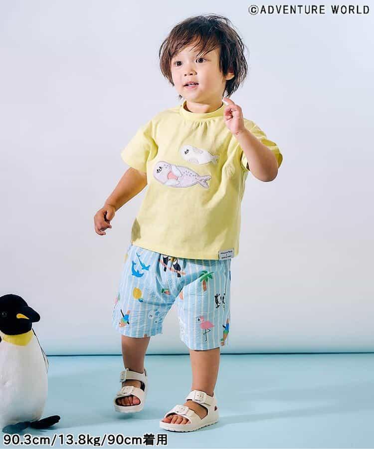 【連衣裙】冒險世界動物主題T