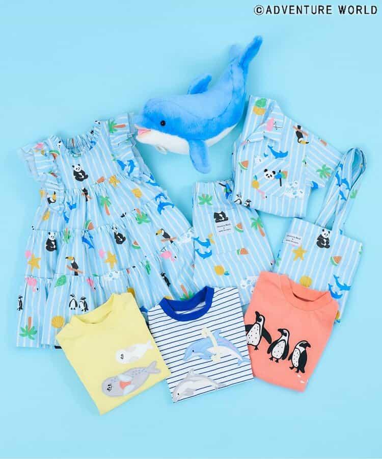 【連衣裙】冒險世界動物主題T