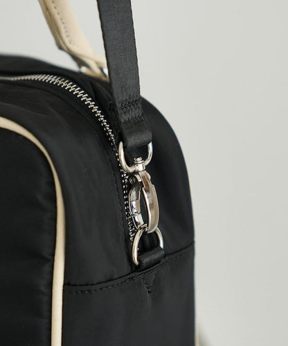 聯名 帶蝴蝶結的尼龍波士頓包