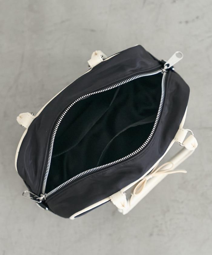 聯名 帶蝴蝶結的尼龍波士頓包