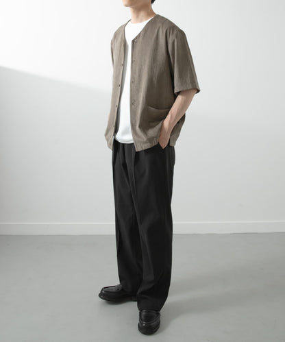 F.S. V領短袖襯衫