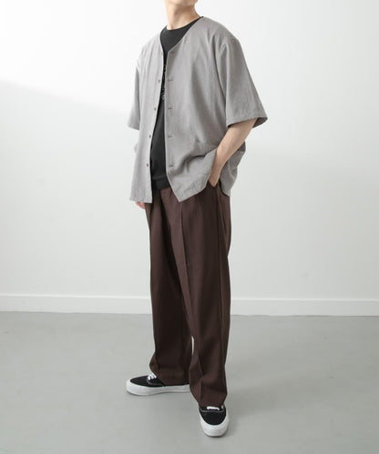 F.S. V領短袖襯衫