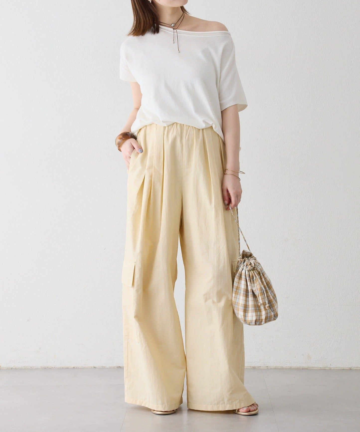 Omekashi 工裝休閒褲