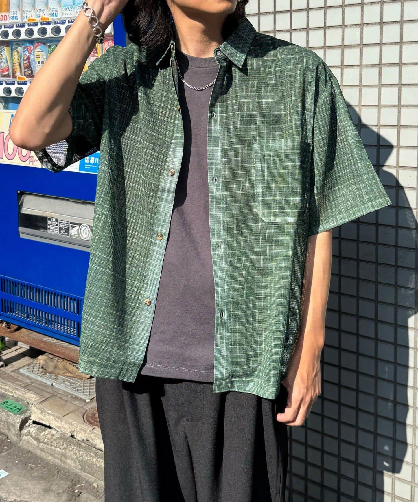 Ciaopanic 網眼拼接圖案短袖襯衫