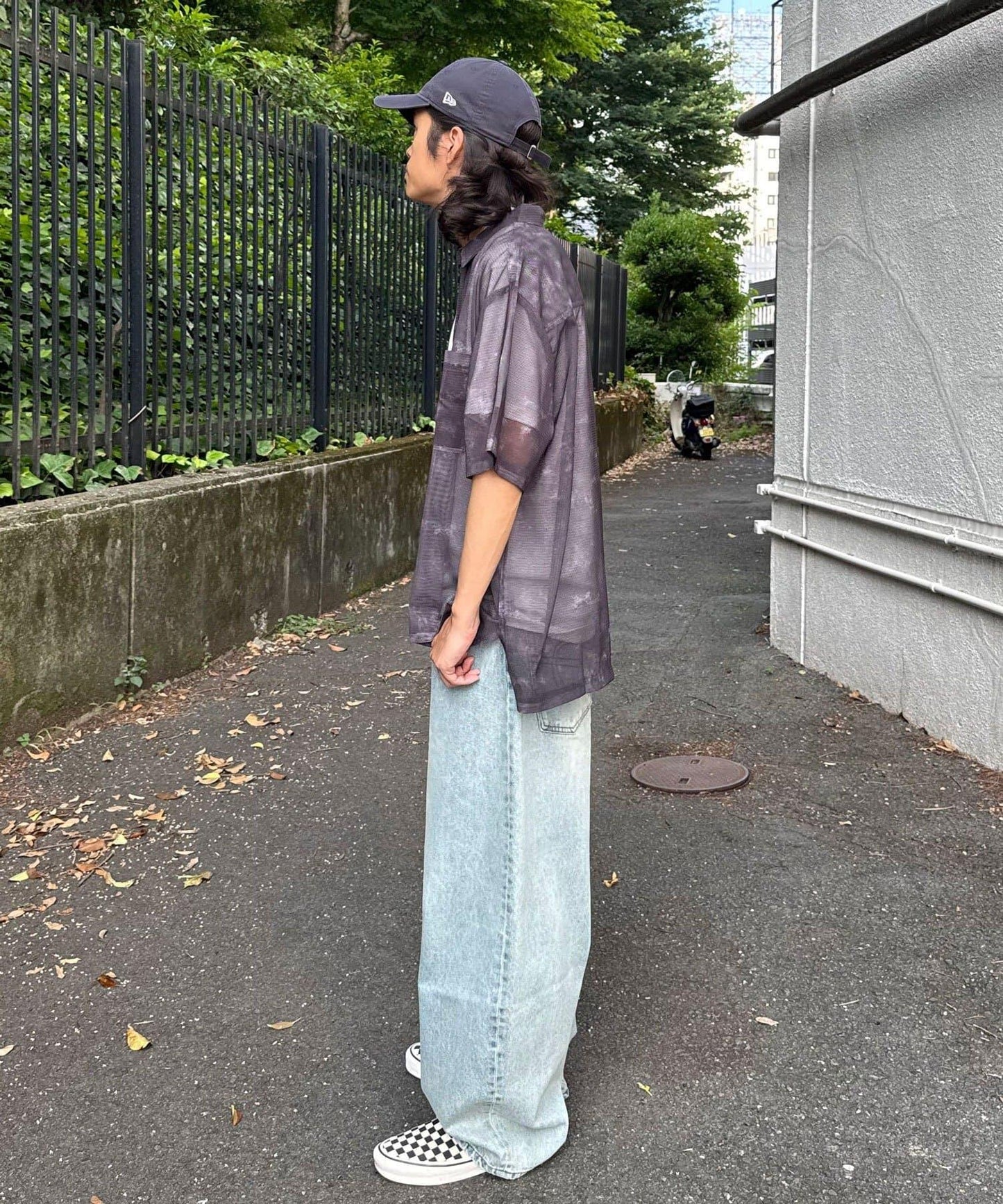 Ciaopanic 網眼拼接圖案短袖襯衫