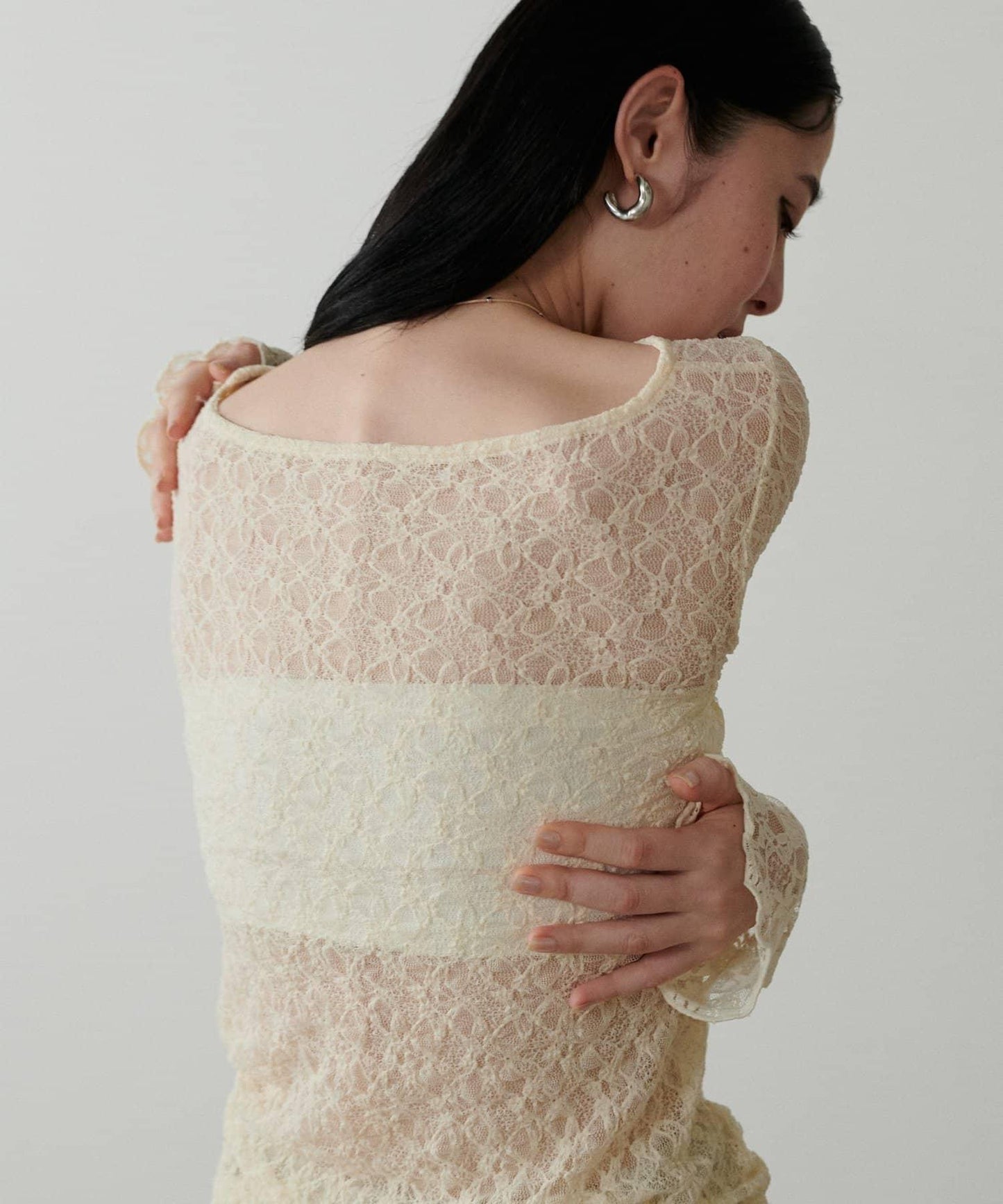 混色拼接切換款套頭衫