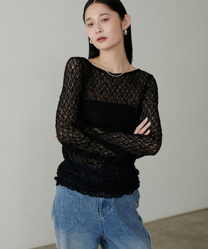 混色拼接切換款套頭衫