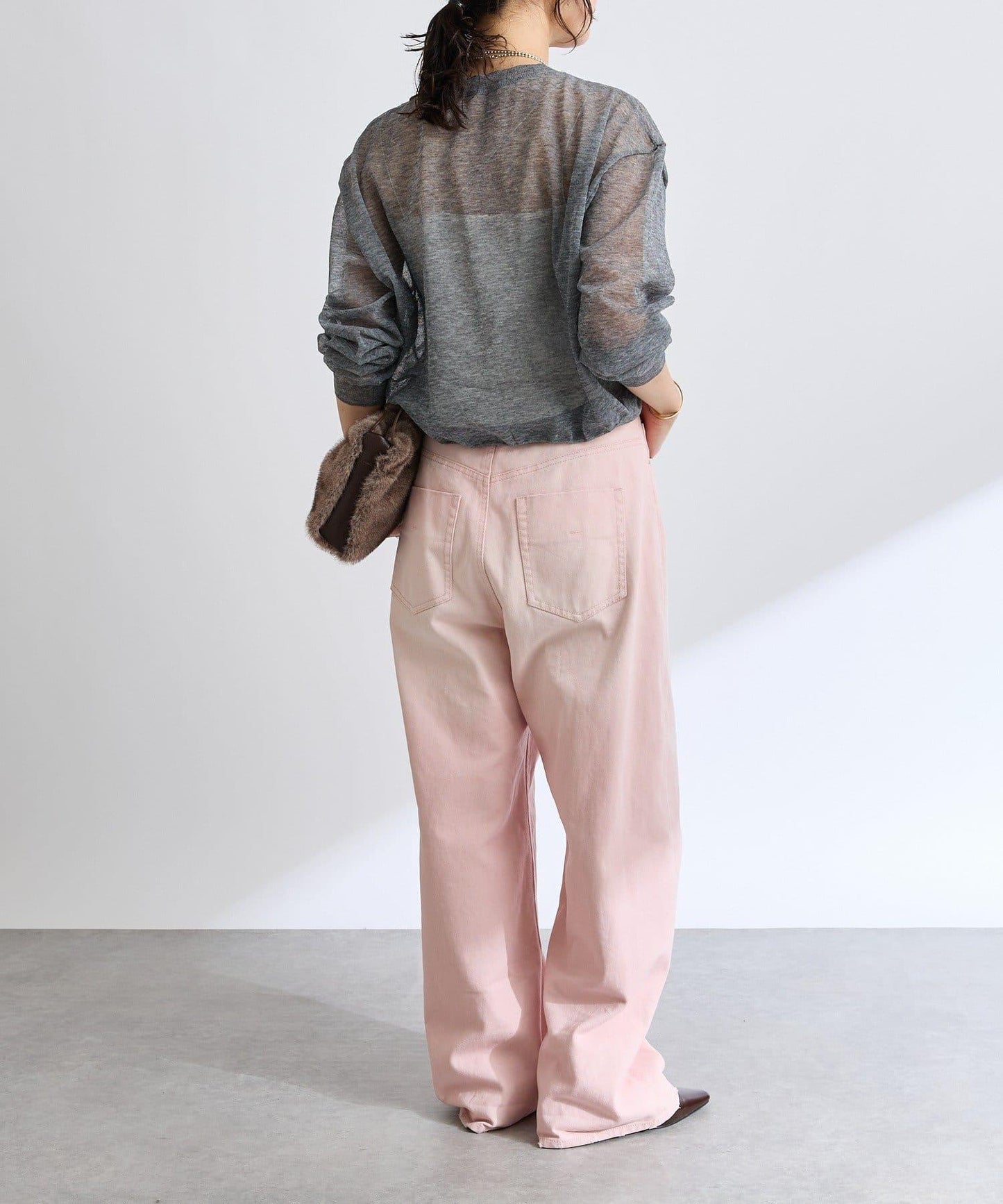 【RIVE DROITE】抽繩休閒長褲