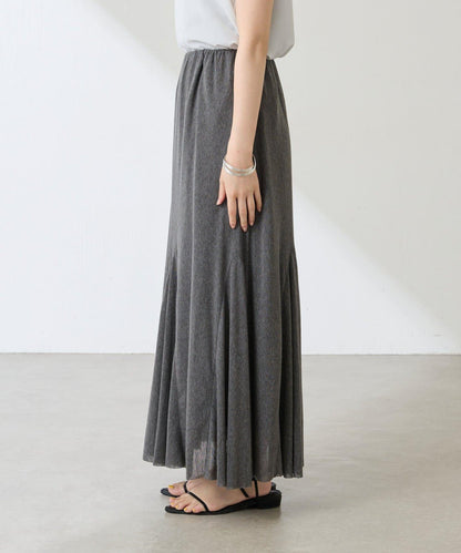 【不顯身體線條】絨面荷葉邊蓬蓬裙/卡塞特服