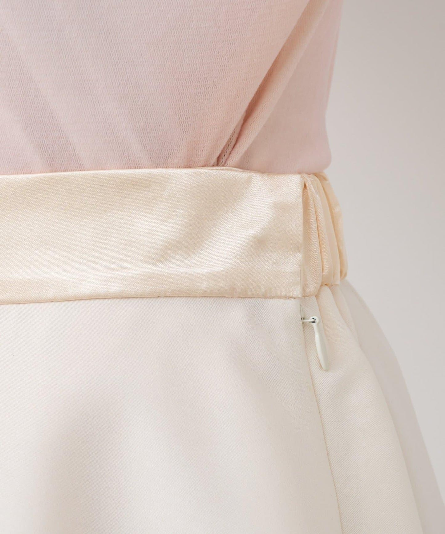 【La boutique BonBon】透視拼接圓擺半身裙