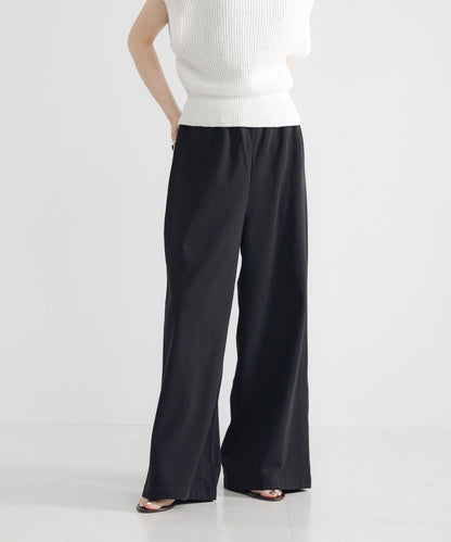 迷你毛圈休閒長褲