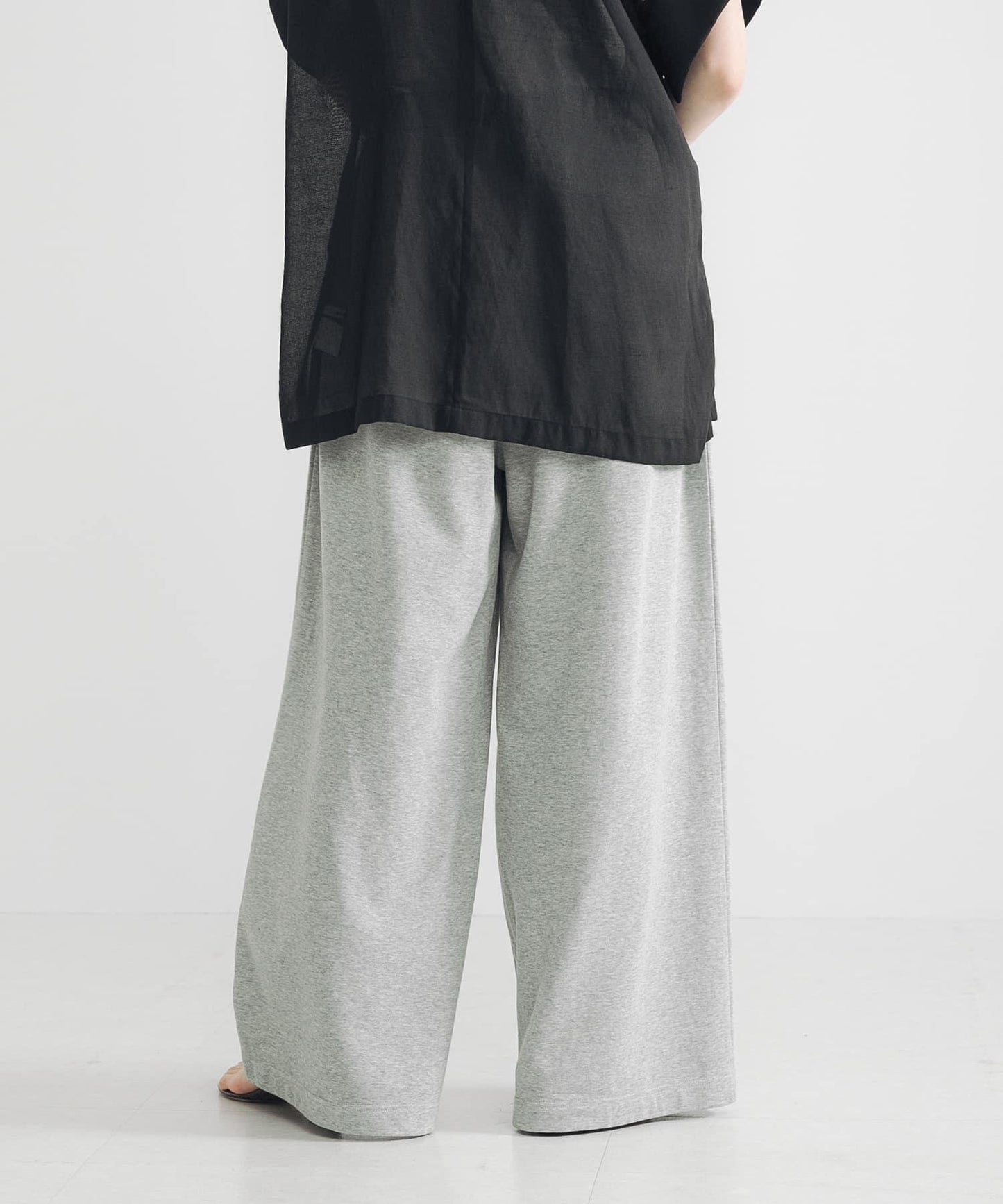 迷你毛圈休閒長褲