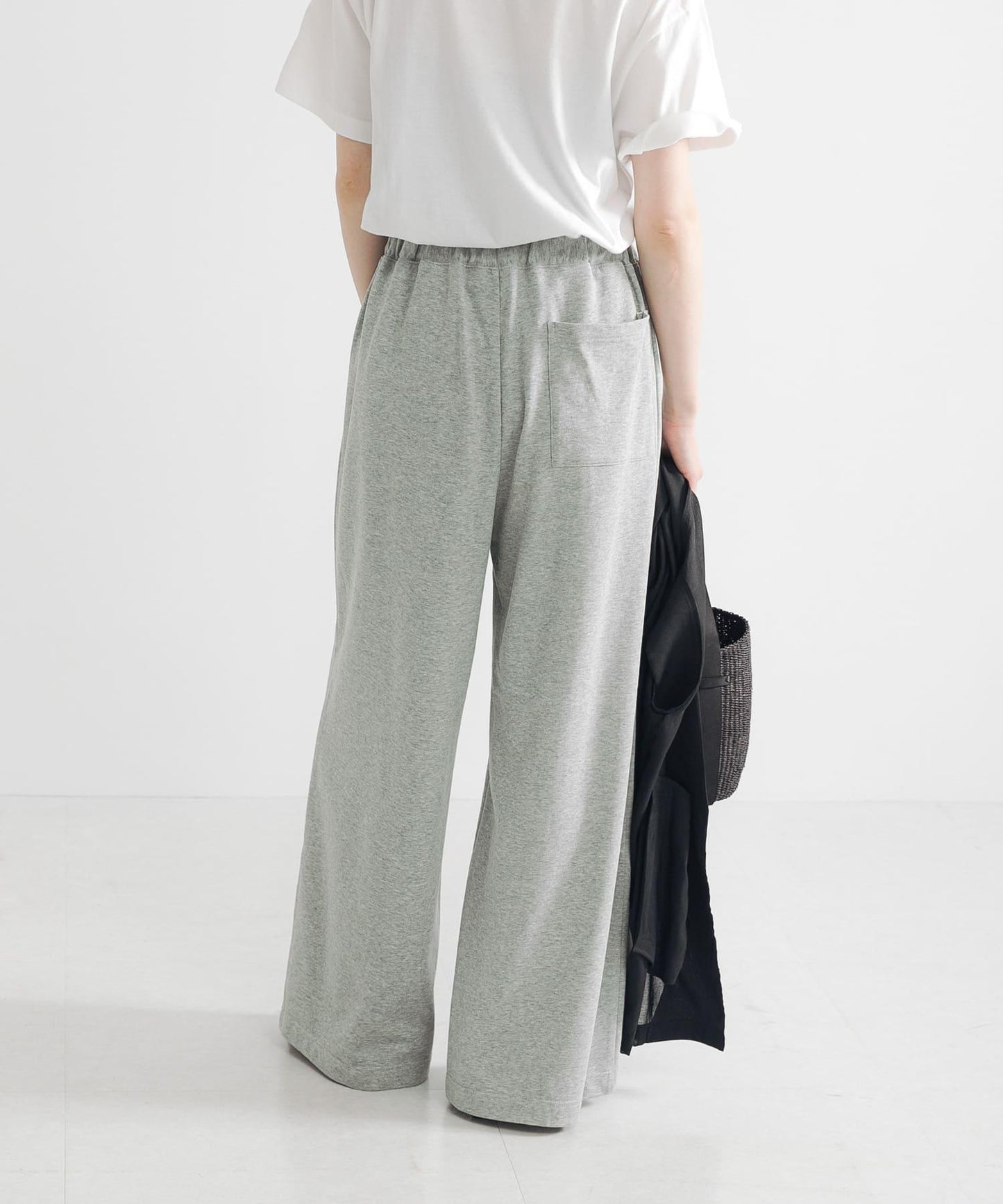 迷你毛圈休閒長褲