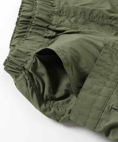 蓬鬆輕盈休閒褲_防水處理