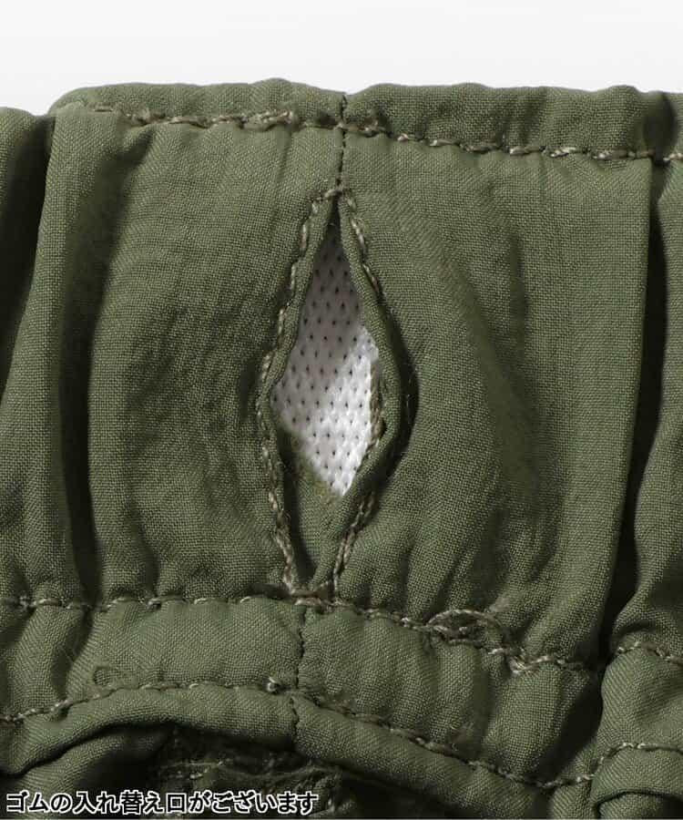 蓬鬆輕盈休閒褲_防水處理