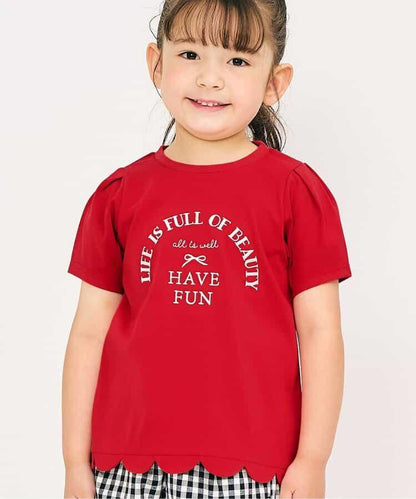 下襬扇邊混搭T恤_接觸冷感