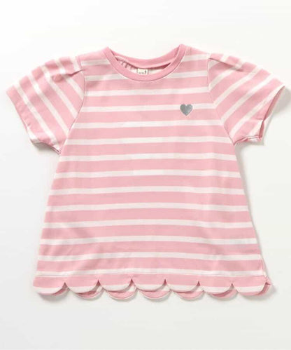 下襬扇邊混搭T恤_接觸冷感