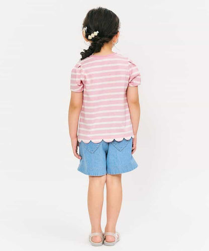 下襬扇邊混搭T恤_接觸冷感