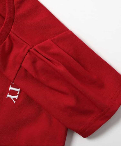 下襬扇邊混搭T恤_接觸冷感