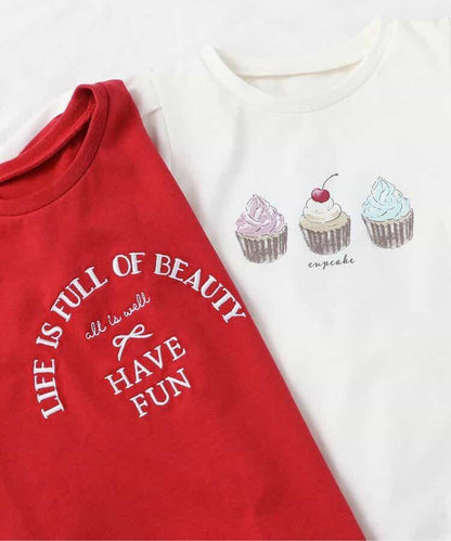 下襬扇邊混搭T恤_接觸冷感