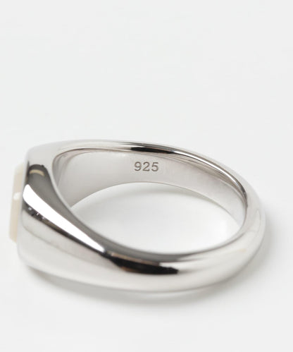 TOM WOOD Joe戒指 白色珍珠母