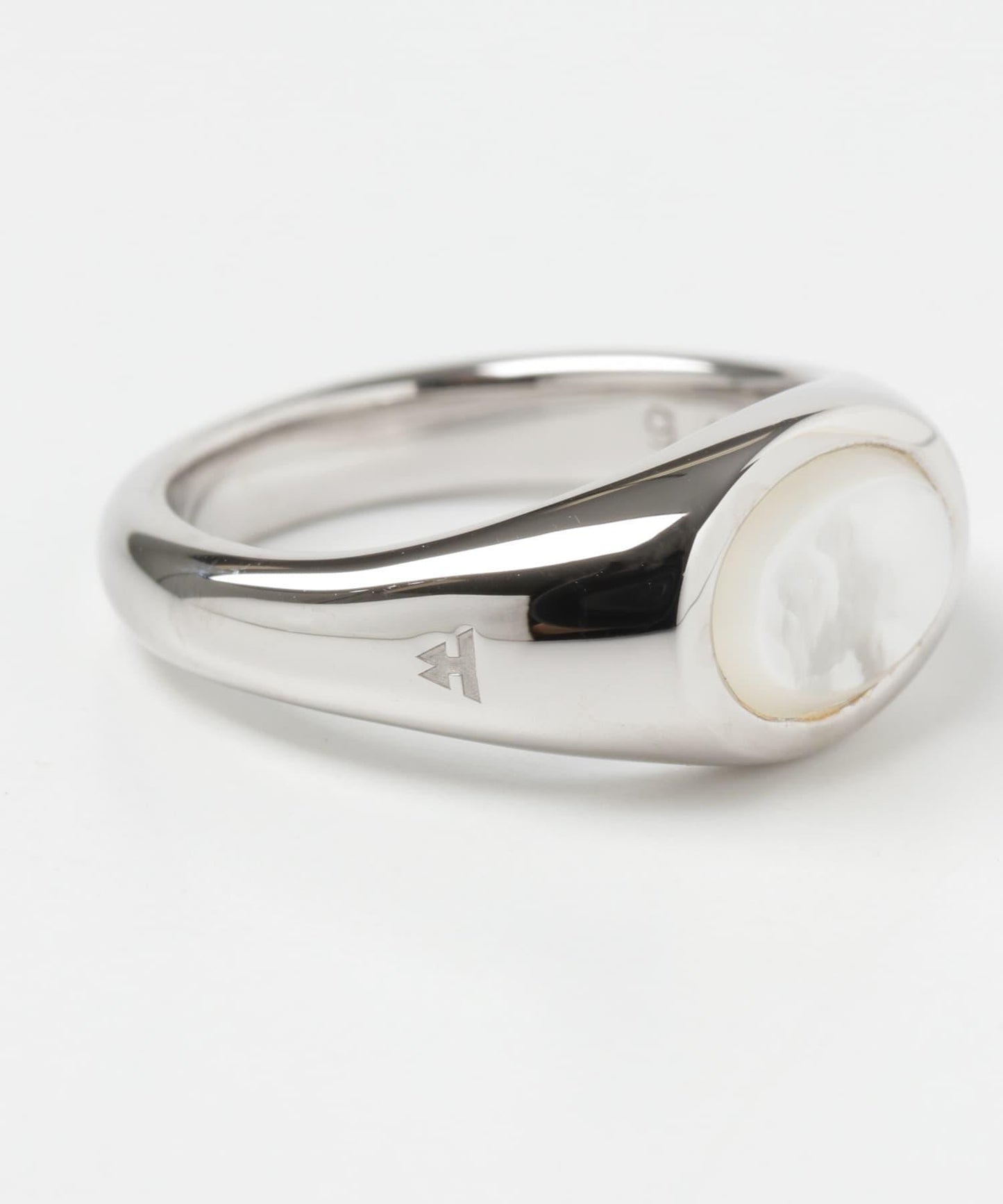 TOM WOOD Joe戒指 白色珍珠母