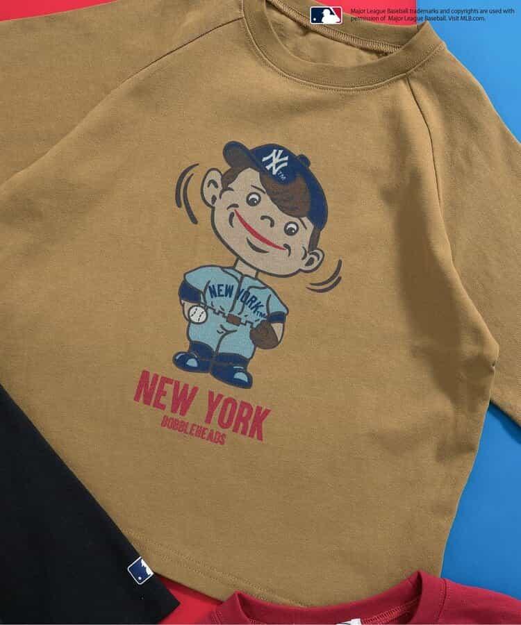 MLB 氣球頭像拉鍊T恤