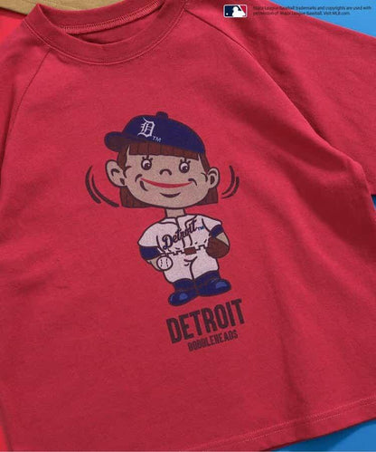 MLB 氣球頭像拉鍊T恤