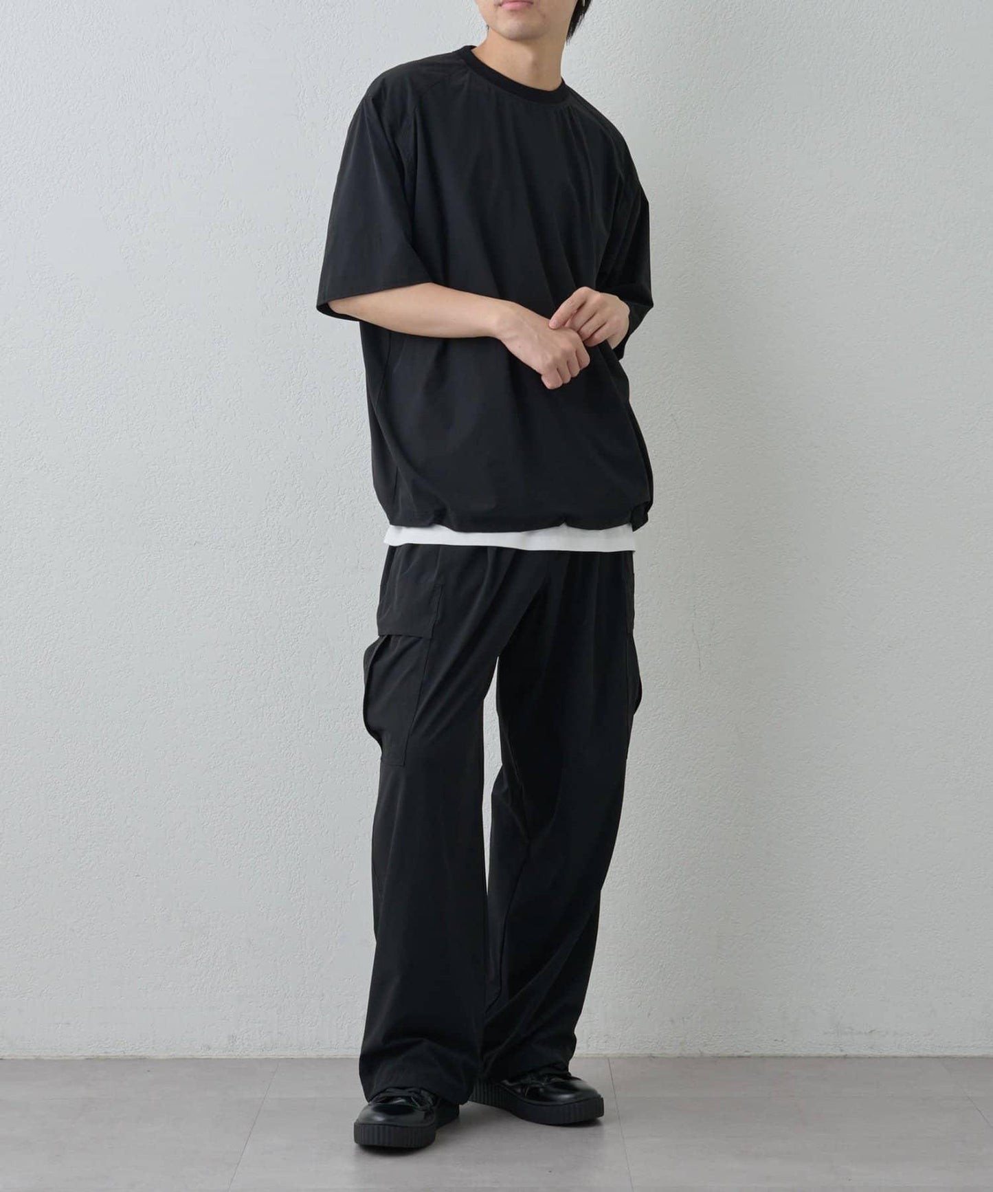 【套裝適配】接觸冷感冰絲彈力T恤
