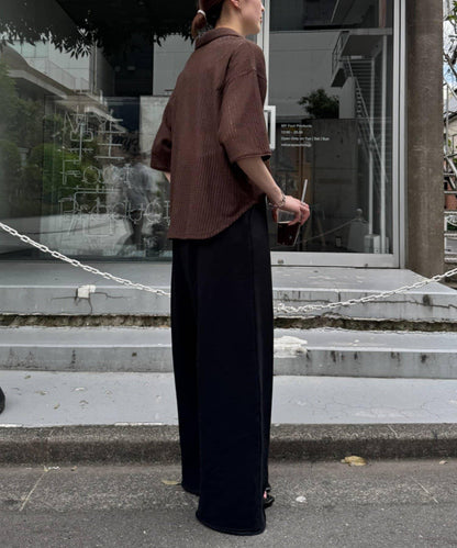 多色花紋蕾絲開襟襯衫
