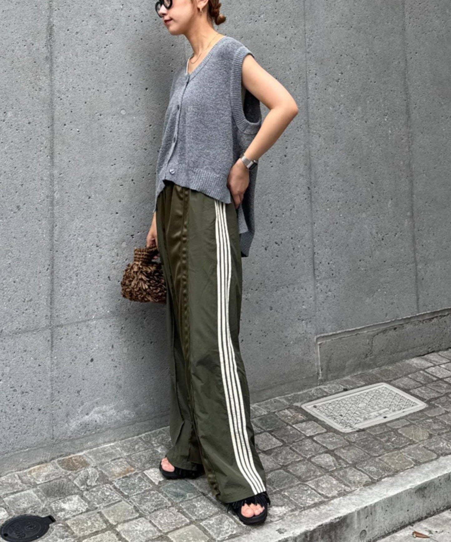 混紡夏季針織馬甲