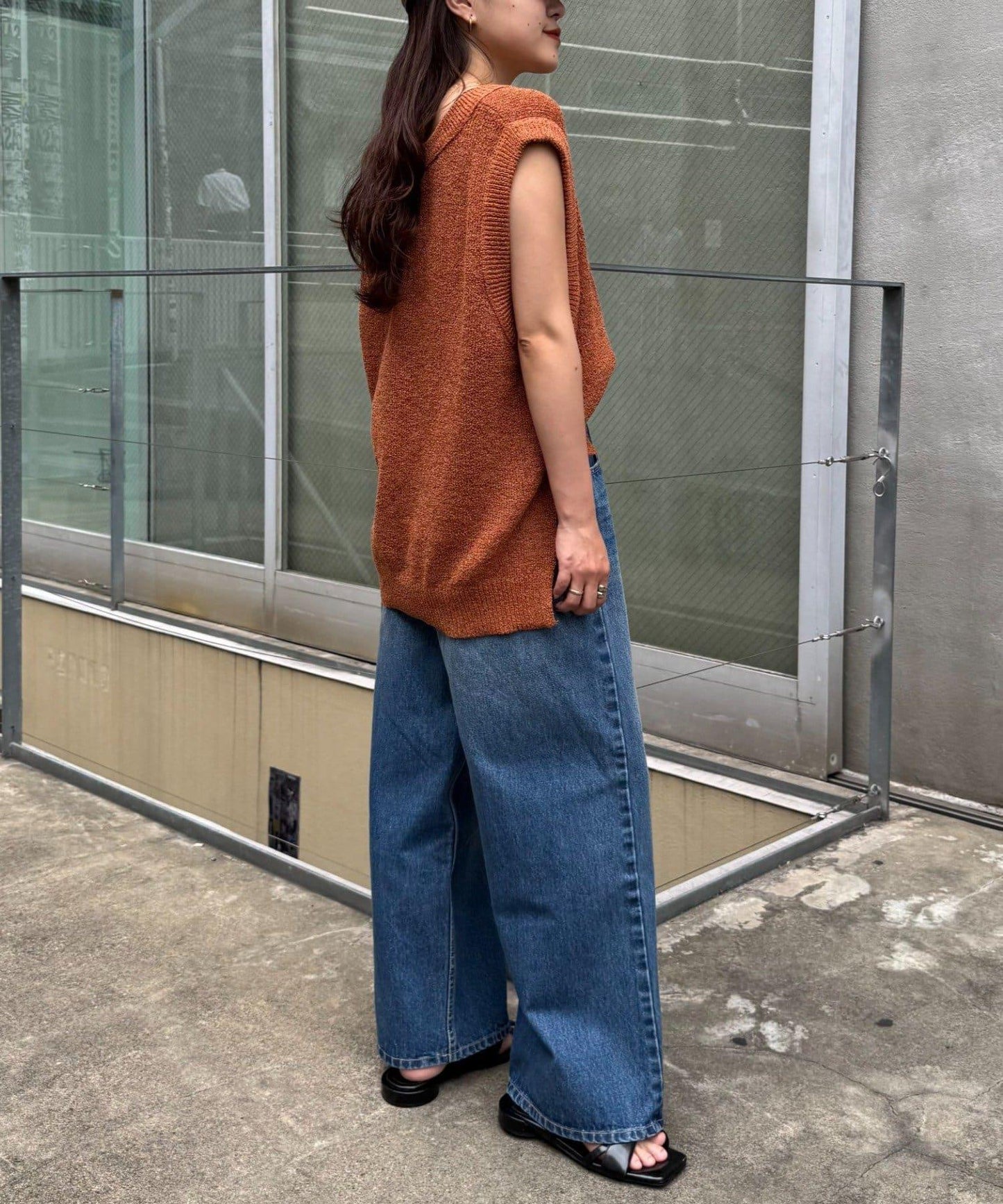 混紡夏季針織馬甲