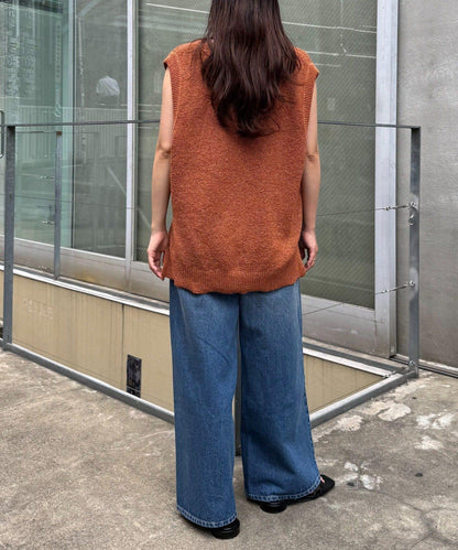 混紡夏季針織馬甲