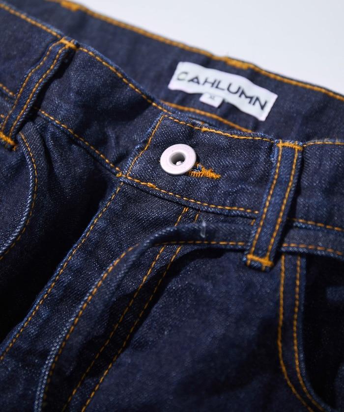 斜紋牛仔寬鬆短褲